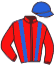 casaque portée par Barzalona A. jockey du cheval de course SITJAR, information pmu ZETURF