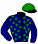 casaque portée par Marquette Max. jockey du cheval de course KORA NORDIK, information pmu ZETURF