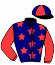 casaque portée par Ploquin Pau. Ph. jockey du cheval de course JENNA DAIRPET, information pmu ZETURF