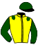 casaque portée par Neuville Mlle L. jockey du cheval de course MISSCONILAVAINE, information pmu ZETURF casaque portée par Neuville Mlle L. jockey du cheval de course MISSCONILAVAINE, information pmu ZETURF