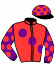 casaque portée par Baron Axe. jockey du cheval de course WOODSPIRIT, information pmu ZETURF