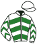 casaque portée par Moutard Jer. jockey du cheval de course GARD FOREST, information pmu ZETURF