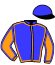 casaque portée par Cheyer Mme Per. jockey du cheval de course FAMILY SPEED, information pmu ZETURF