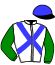 casaque portée par Demuro C. jockey du cheval de course PRINCE DE MONTFORT, information pmu ZETURF casaque portée par Demuro C. jockey du cheval de course PRINCE DE MONTFORT, information pmu ZETURF
