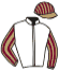 casaque portée par Bernard A. jockey du cheval de course RECORDING QUEEN, information pmu ZETURF casaque portée par Bernard A. jockey du cheval de course RECORDING QUEEN, information pmu ZETURF