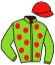 casaque portée par Raimbault C. jockey du cheval de course HISTOIREDEMARS, information pmu ZETURF casaque portée par Raimbault C. jockey du cheval de course HISTOIREDEMARS, information pmu ZETURF