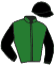 casaque portée par Lebouc Hug. jockey du cheval de course MINOTAUROS, information pmu ZETURF