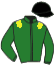 casaque portée par Baron Axe. jockey du cheval de course CREAM ICE, information pmu ZETURF