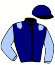 casaque portée par Krouchi M. jockey du cheval de course IRPIEU DE VARVILLE, information pmu ZETURF casaque portée par Krouchi M. jockey du cheval de course IRPIEU DE VARVILLE, information pmu ZETURF