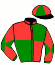casaque portée par Molins Mlle A. jockey du cheval de course GRECIAN WARRIOR (FR), information pmu ZETURF