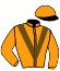 casaque portée par Velon Mlle M. jockey du cheval de course JAS HENNESSY (FR), information pmu ZETURF