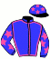 casaque portée par Barbaud K. jockey du cheval de course MISS CAYSSIE (FR), information pmu ZETURF