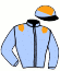 casaque portée par Legras G. jockey du cheval de course LEXINGTON REBEL (FR), information pmu ZETURF