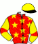 casaque portée par Blanchetiere Mlle S. jockey du cheval de course EPICE LIGERIENNE, information pmu ZETURF