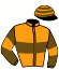 casaque portée par Blondel F. jockey du cheval de course LA BRUXELLOISE, information pmu ZETURF