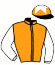 casaque portée par Grandin M. jockey du cheval de course MOOREANITY (FR), information pmu ZETURF