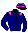 casaque portée par Le Quilleuc S. jockey du cheval de course MARITOT, information pmu ZETURF