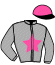 casaque portée par Brunelli Mlle M. jockey du cheval de course DEAR RUBY, information pmu ZETURF