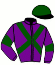 casaque portée par Millet G. jockey du cheval de course YAKAMETTE KOUKEBAK, information pmu ZETURF
