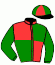 casaque portée par Oyer Mlle S. jockey du cheval de course FILLE DE KERDU, information pmu ZETURF