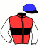 casaque portée par Lemoine G. jockey du cheval de course HAPPY LYL, information pmu ZETURF