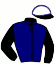 casaque portée par Heymans Mlle M. jockey du cheval de course GEISHA DE MELODIE, information pmu ZETURF