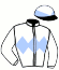 casaque portée par Crastus A. jockey du cheval de course MOKO, information pmu ZETURF casaque portée par Crastus A. jockey du cheval de course MOKO, information pmu ZETURF