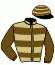 casaque portée par Germain Mlle M. jockey du cheval de course VERTI CHOP, information pmu ZETURF casaque portée par Germain Mlle M. jockey du cheval de course VERTI CHOP, information pmu ZETURF