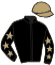 casaque portée par Lemaitre A. jockey du cheval de course WITH PRESENCE, information pmu ZETURF