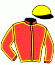casaque portée par Mourot N. jockey du cheval de course JIVAGO FLASH, information pmu ZETURF casaque portée par Mourot N. jockey du cheval de course JIVAGO FLASH, information pmu ZETURF