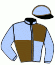 casaque portée par Gout L. jockey du cheval de course KATIMINNIE BROUETS, information pmu ZETURF