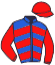 casaque portée par Bouteiller C. jockey du cheval de course GASTON CABS, information pmu ZETURF