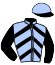 casaque portée par Cingland S. jockey du cheval de course HULK D'ARNON, information pmu ZETURF
