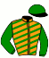 casaque portée par Cingland S. jockey du cheval de course GOUPIL D'ARDENNES, information pmu ZETURF