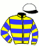 casaque portée par Bekaert D. jockey du cheval de course CHRISTOFER JET, information pmu ZETURF