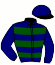 casaque portée par Grandin M. jockey du cheval de course ARIGATO, information pmu ZETURF casaque portée par Grandin M. jockey du cheval de course ARIGATO, information pmu ZETURF