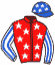 casaque portée par Gout L. jockey du cheval de course LORD LA GAUCHERIE, information pmu ZETURF casaque portée par Gout L. jockey du cheval de course LORD LA GAUCHERIE, information pmu ZETURF