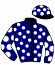 casaque portée par Millet G. jockey du cheval de course EKTORIA, information pmu ZETURF casaque portée par Millet G. jockey du cheval de course EKTORIA, information pmu ZETURF