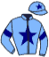 casaque portée par Crastus A. jockey du cheval de course THIENE, information pmu ZETURF