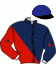 casaque portée par Loccisano E. jockey du cheval de course ZACCHEO DEL RONCO (IT), information pmu ZETURF