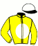 casaque portée par Marcialis Mlle J. jockey du cheval de course VABELLINO SUCCES (FR), information pmu ZETURF