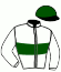 casaque portée par Nicco Mlle A. jockey du cheval de course RISPETTA (GB), information pmu ZETURF