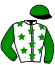 casaque portée par Santiago Mlle D. jockey du cheval de course A GIBRALTAR, information pmu ZETURF