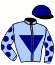casaque portée par Mendizabal I. jockey du cheval de course TAWHIRI, information pmu ZETURF
