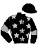 casaque portée par Ruis S. jockey du cheval de course HANK MOODY, information pmu ZETURF