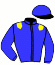 casaque portée par Geray P. jockey du cheval de course ISBA WILLIAMS, information pmu ZETURF