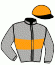 casaque portée par Forest M. jockey du cheval de course LETTRES PERSANES, information pmu ZETURF
