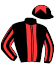 casaque portée par Millet G. jockey du cheval de course OLYMPE DE GOUGE, information pmu ZETURF