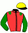 casaque portée par Tomaselli A. jockey du cheval de course HOLA COQUINE, information pmu ZETURF