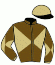 casaque portée par Boutin Hug. jockey du cheval de course SAQSAYWAMAN, information pmu ZETURF